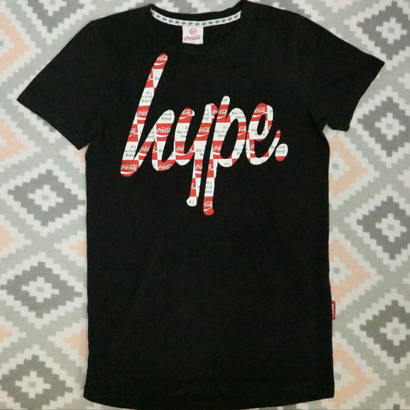 JUST HYPE x COCA COLA Hype Black Tee - Picture 2 of 6
